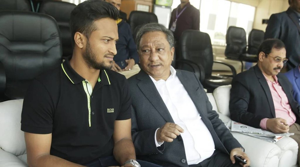 Shakib Al Hasan Nazmul Hassan BCB President BCB Chairman Mentally Disturbed