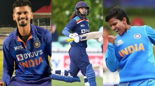 Shreyas Iyer Mithali Raj Deepti Sharma ICC Player of The Month Awards