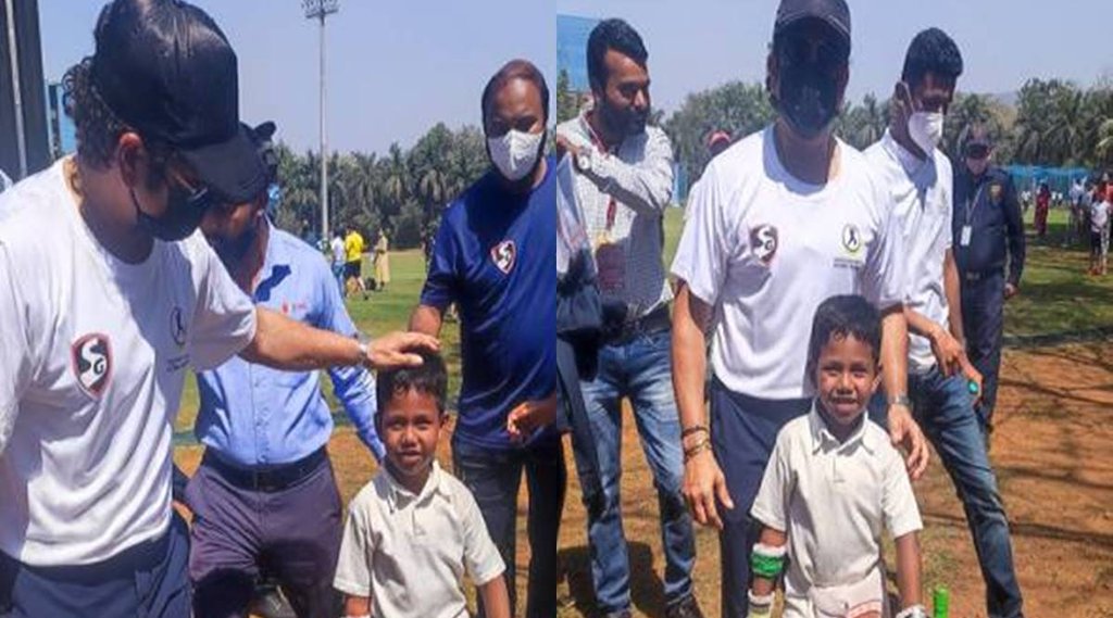 Social Media Sensation Sachin Tendulkar SK Shahid 5 Year Old Shane Warne Practice Social Media Network 1