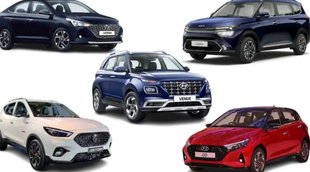 Top-5 6 airbags cars