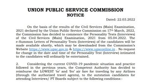 UPSC, UPSC CSE Notice, UPSC CSE 2021