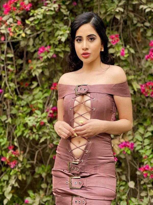 URFI JAVED IN CUTOUT DRESS