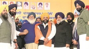 Punjab Election Results, punjab, akali dal, shiromani akali dal, Prakash Singh badal