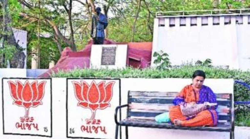 Gujarat, gujrat election, Surat, Rajkot, bjp, bjp symbol Lotus, mission Gujarat