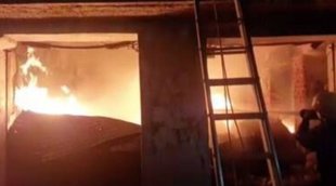 Telangana, secunderabad, fire broken, fire in godown, talangana police, fire broke in Telangana