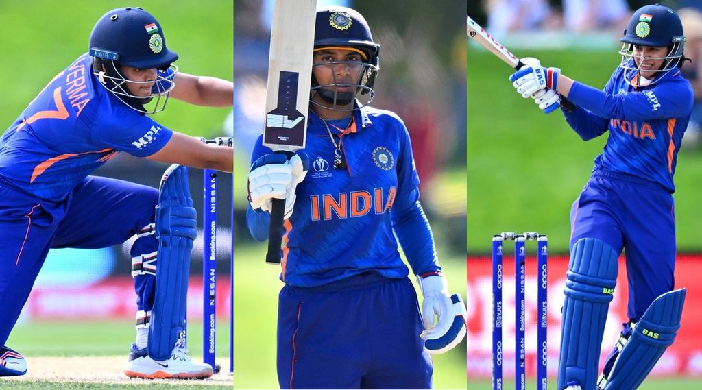 Womens World Cup Mithali Raj create history Smriti Mandhana-Shafali Verma hit fifties