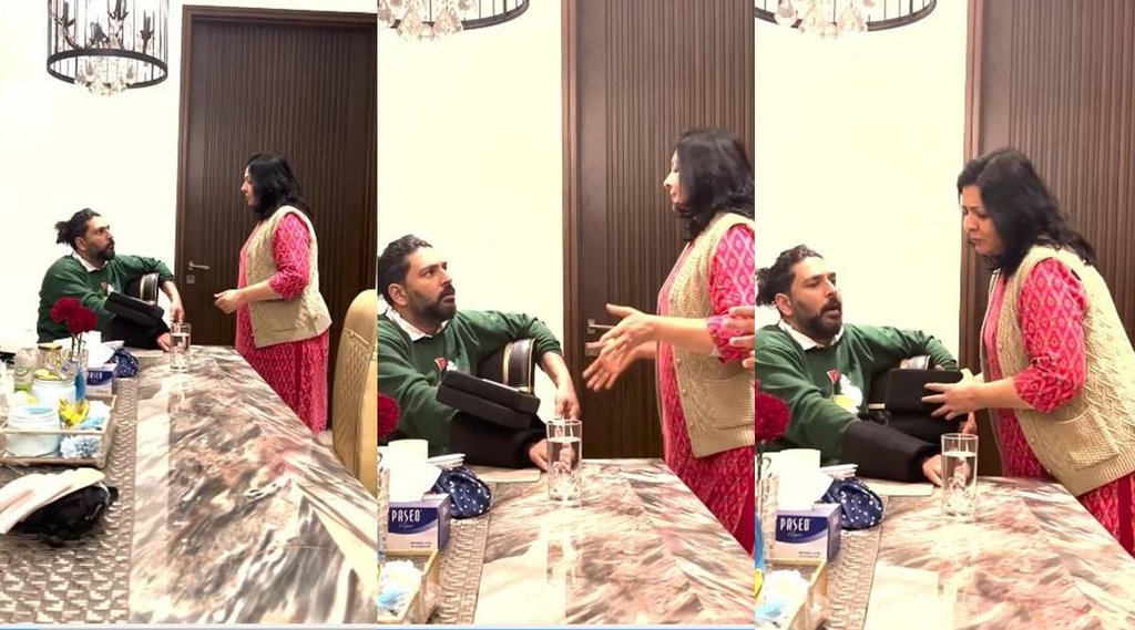 Yuvraj Singh prank mother shabnam singh Instagram video3