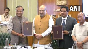 Assam-Meghalaya Agreement, 50 years old dispute, Amit Shah, Himanta Biswa Sarma, Conrad Sangma, PM Modi