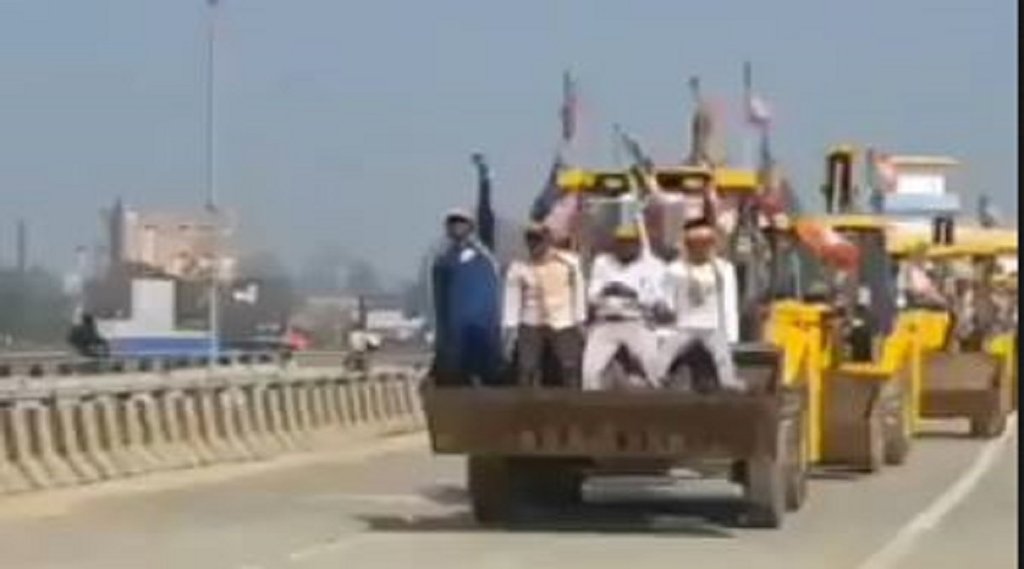 bulldozer baba, UP Election