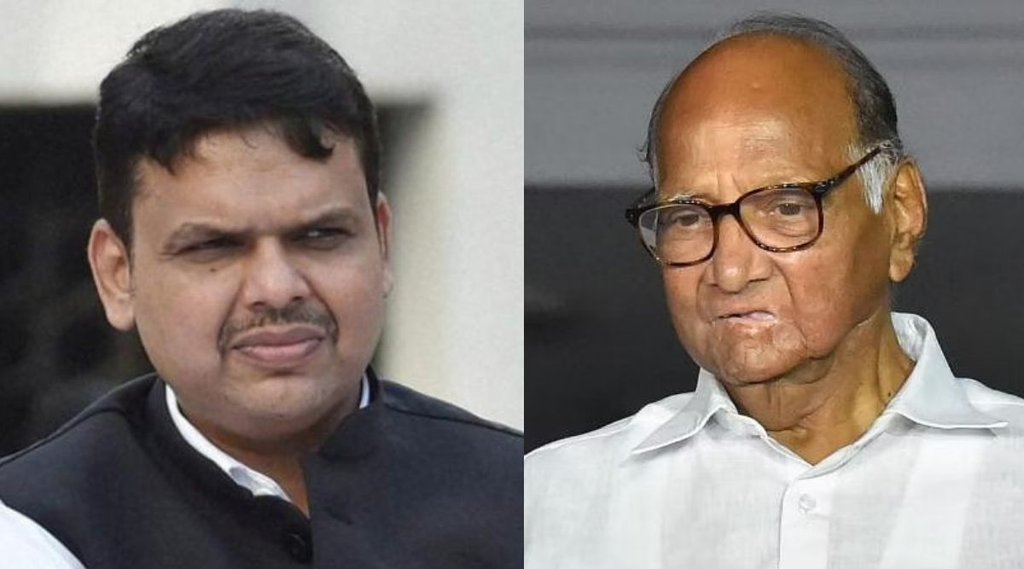 devendra Fadnavis, Sharad Pawar