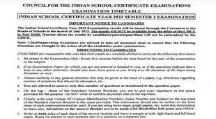 isc semester 2 exam 2022, isc semester 2 exam date 2022, ISC Term 2 Exams 2022 date