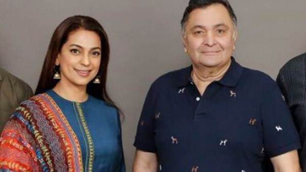 juhi chawla, Rishi kapoor, Entertainment