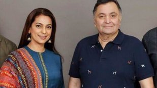 juhi chawla, Rishi kapoor, Entertainment