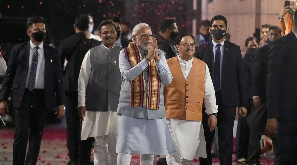 Elections of five states, Election 2022, BJP in Election, Vote percentage, BJP in UP, BJP in Goa, BJP in Uttarakhand, AAP in Punjab