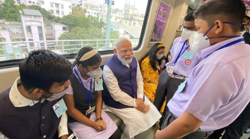 narendra modi, pune metro, maharashtra