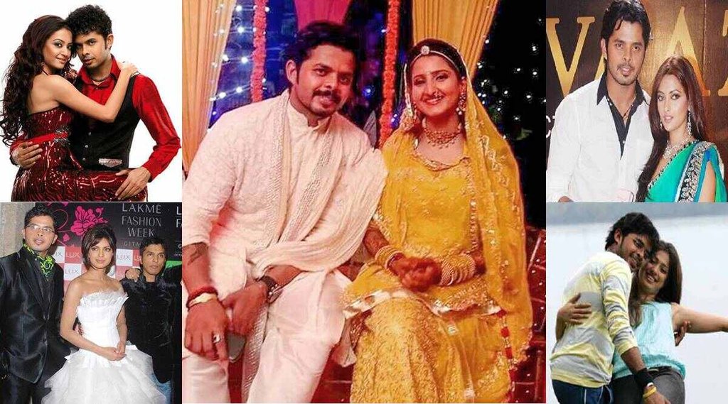 Sreesanth, Sreesanth Wife, Sreesanth Love Connections, Sreesanth Affairs Rummours, Bollywood Actress Sreesanth