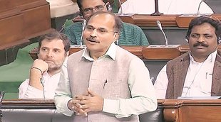 Adhir_Ranjan, Sonia Gandhi, Parliament