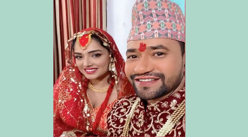 Aamrapali Dubey Dinesh Lal Yadav Weeding Pics Aamrapali Dubey Dinesh Lal Yadav Weeding Pics