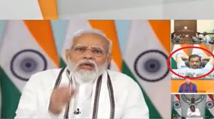 Narendra Modi meet with CMs|video of PM Modi and CMs meet|Arvind Kejriwal video