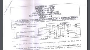 BRO Job, BRO Vacancy 2022, Sarkari Naukri