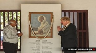 British PM, Gujrat, Sabarmati Ashram, Mahatma Gandhi