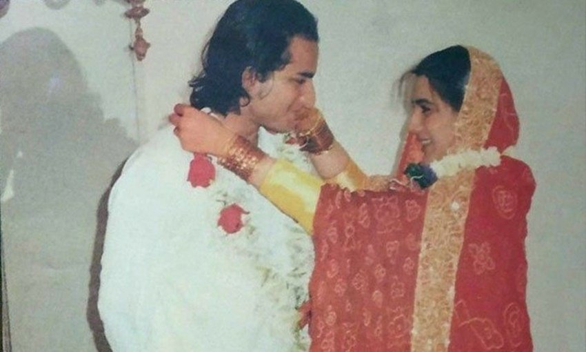 सैफ अली खान की पहली शादी एक्ट्रेस अमृता सिंह से हुई थी। तब सैफ 21 साल के थे।