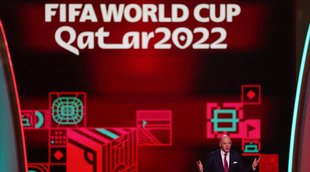 FIFA president Gianni Infantino during the draw