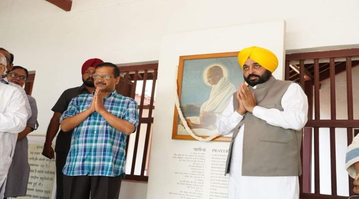 Arvind Kejriwal, Bhagwant Mann Arvind Kejriwal, Bhagwant Mann