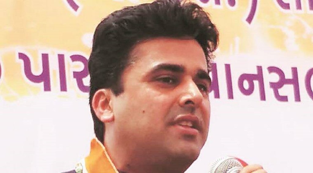 कांग्रेस के दिवंगत नेता अहमद पटेल के बेटे फैसल पटेल। (फोटो- इंडियन एक्सप्रेस)