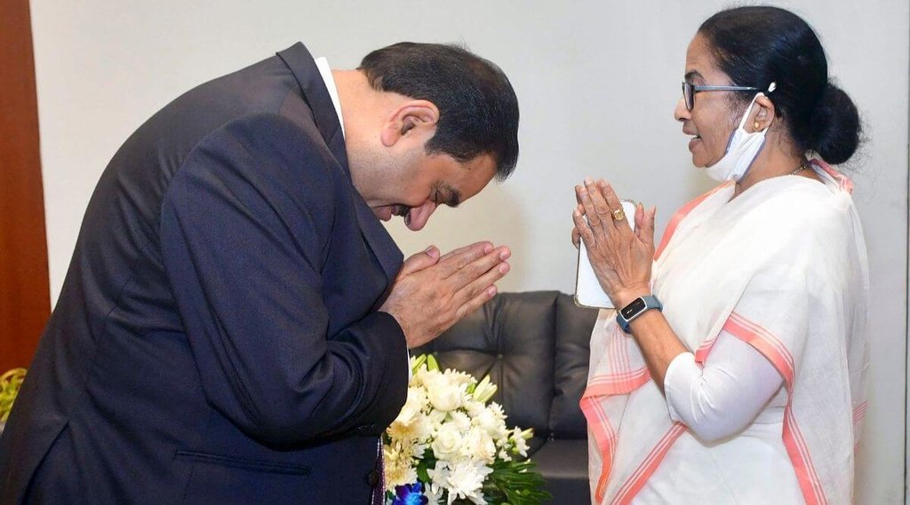 gautam adani, mamata banerjee, west bengal