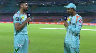 IPL 2022 Avesh Khan Deepak Hooda SRH vs LSG Watch Video Indian Premier League