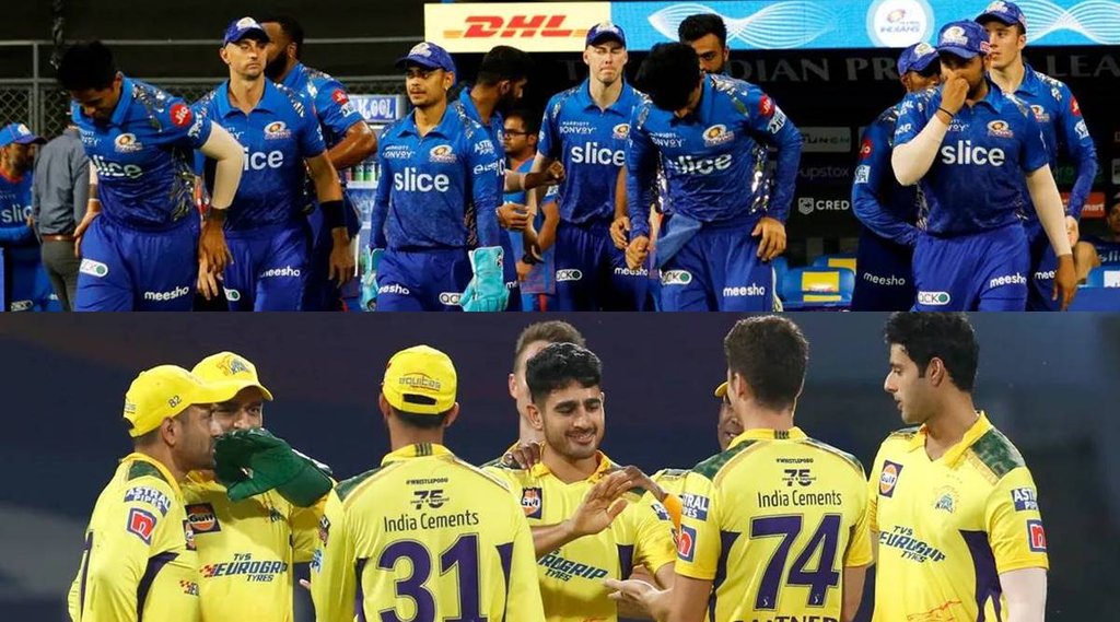 IPL 2022 Playoff Mumbai Indians Chennai Super Kings MI vs CSK KKR DC RR PBKS LSG
