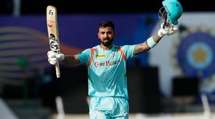 KL Rahul century in his 100th IPL match Faf du Plessis David Warner records