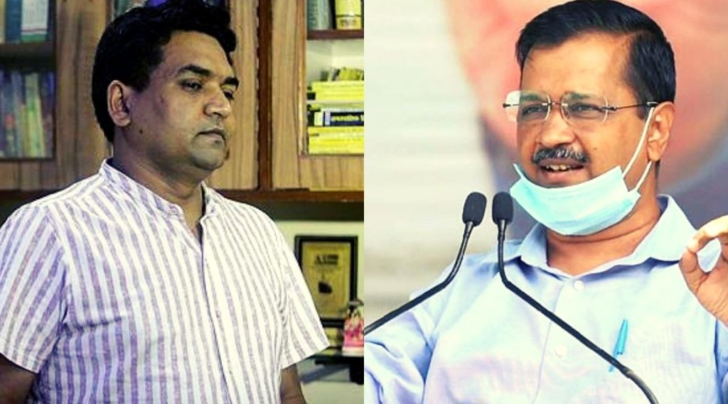 Kapil Mishra,CM Arvind Kejriwal