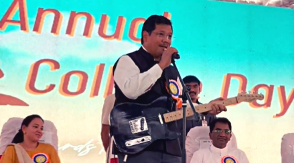 Meghalay CM, loyola academy
