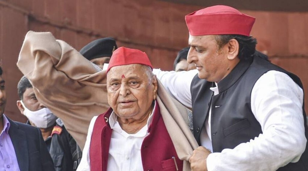 Mulayam Singh Yadav,Akhilesh Yadav