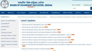 BSE Odisha, OSSTET 2021, OSSTET Result 2021