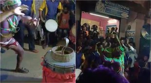 Odisha, Karanjia town, Mayurbhanj district, Baraati dance with snake, dance with snake, viral video