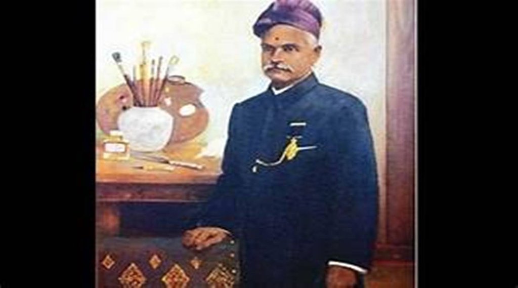ईश्वर के रचयिता- राजा रवि वर्मा ईश्वर के रचयिता- राजा रवि वर्मा