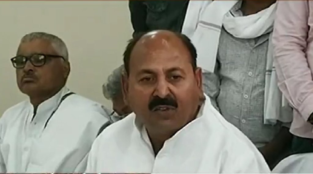 UP, Radha Mohan Singh, Resigned from SP, EX MP, Gazipur, SP, MLC election, Akhilesh Yadav