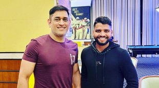 IPL 2022 Salman Khan right with Mahendra Singh Dhoni Express Photo
