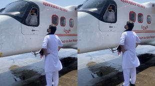 Scindia Viral Photo| Scindia Piolt Viral Photo| Jyotiraditya Photo|