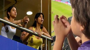 Shah Rukh Khan Gauri Khan Aryan Khan Suhana Khan AbRam Ananya Panday Kolkata Knight Riders vs Punjab Kings KKR vs PBKS