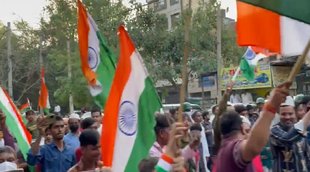 New Delhi, Jahangirpuri,, Hindu-Muslims yatra, Tiranga yatra, Message of peace, Delhi Police