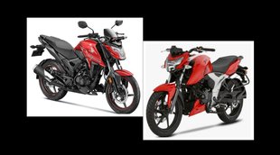 Sports Bike Compare । TVS Apache RTR 160 । Honda X Blade