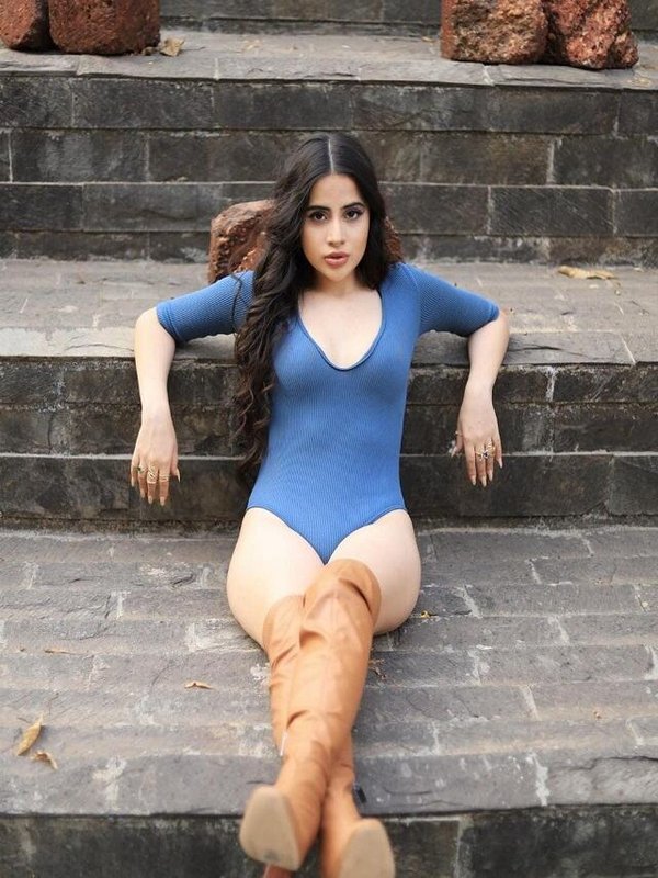 URFI JAVED IN BODYSUIT LOOK