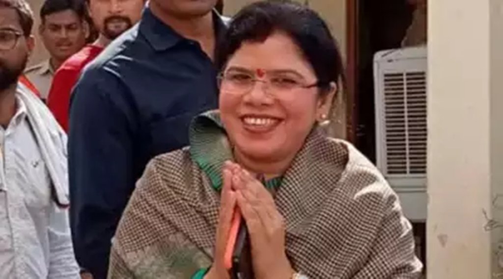 वाराणसी से विधान परिषद सीट पर जीत हासिल की निर्दलीय अन्नपूर्णा सिंह। (फोटो- सोशल मीडिया)