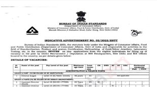 BIS Recruitment 2022,bis recruitment 2022 notification, bis vacancy 2022