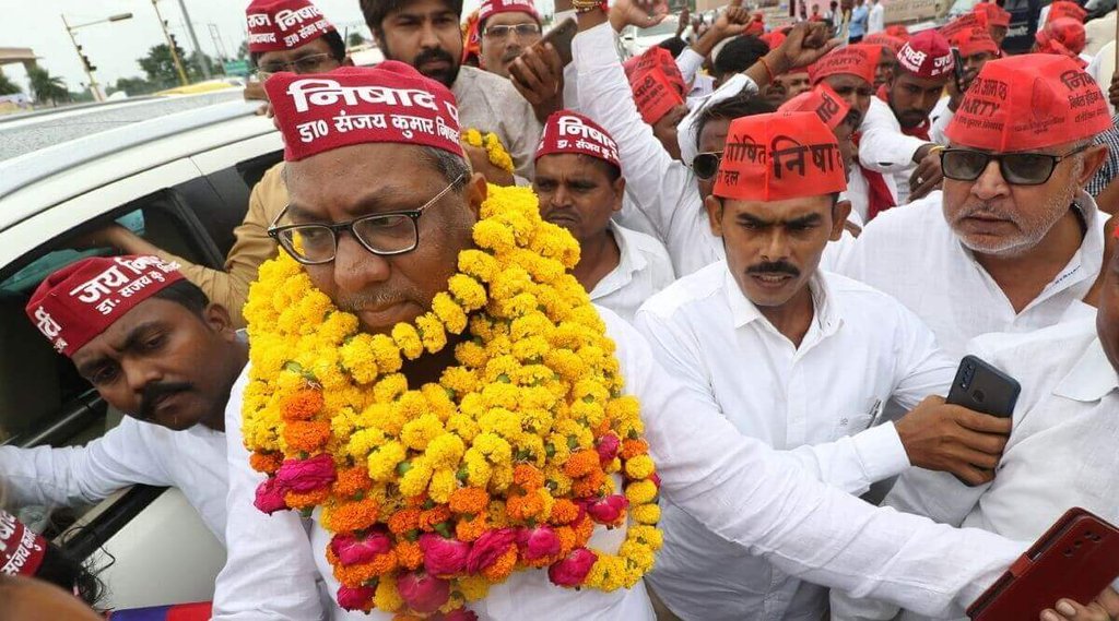 dr sanjay nishad, nishad party, bjp