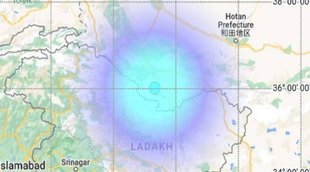 earthquake, ladakh